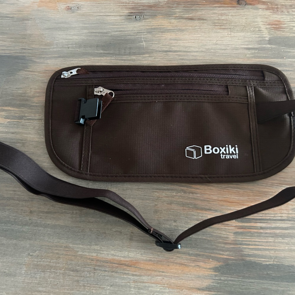 Boxiki  adjustable travel money belt